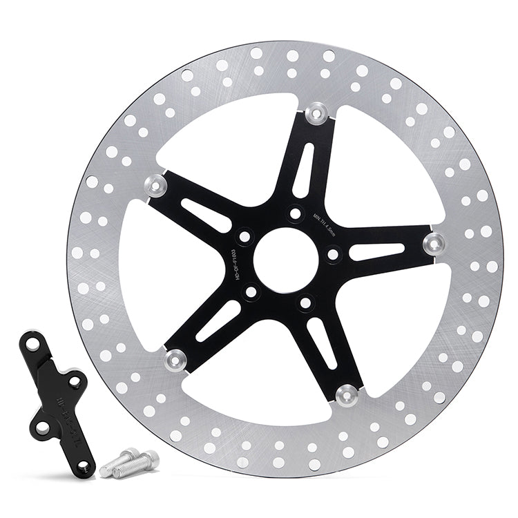 15 Inch Front Brake Disc Rotor & Adapter for Harley Davidson Softail 2018-UP
