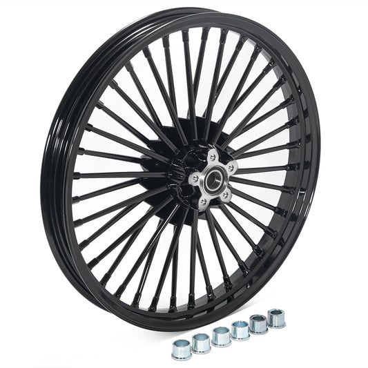 21x2.15 Aluminum Fat Spoke Front Wheel Rim for Harley Davidson Softail Heritage / Deuce / Deluxe