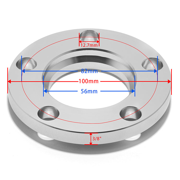 3/8 Inch Aluminum Rear Pulley Spacer For Harley Davidson 1984-1999 / 2000-2024