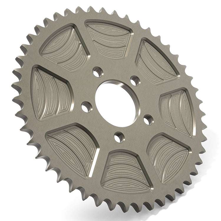 47T Hard Anodized Rear Sprocket for Harley Davidson Dyna Speed 1994-2017 / Lower Rider S ST 2020-2024 / M8 softail 2018-2024 / Sportster 1200 883 1994-2022