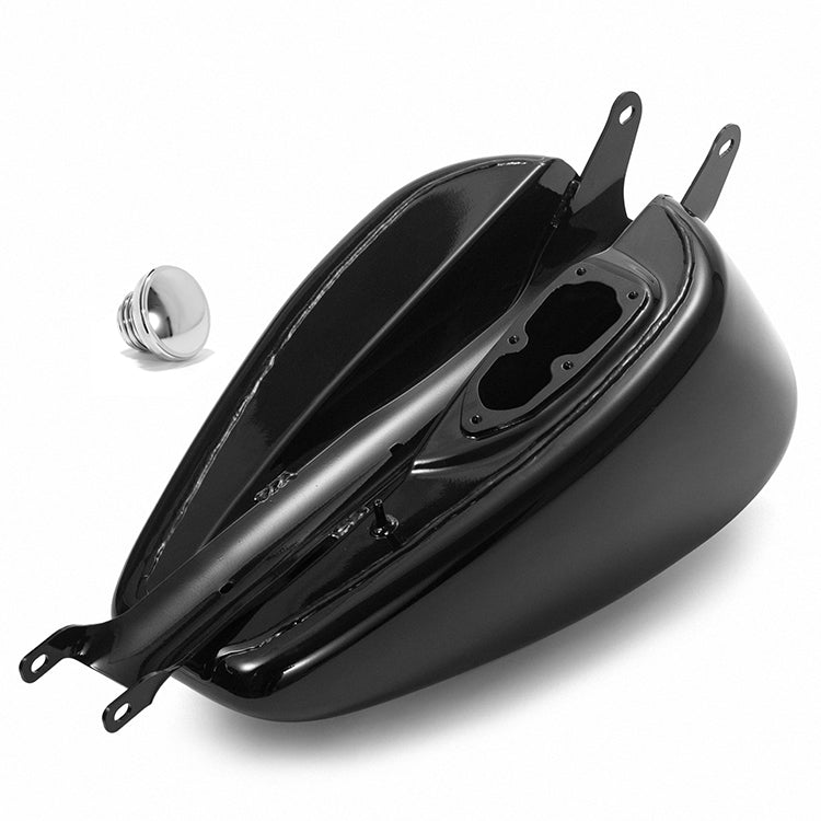 Black Fuel Gas Tank Fit For Harley Davidson Sportster XL Models 2007-2023