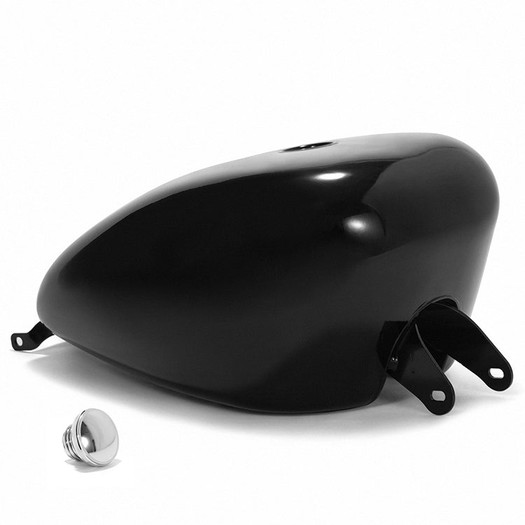 Black Fuel Gas Tank Fit For Harley Davidson Sportster XL Models 2007-2023