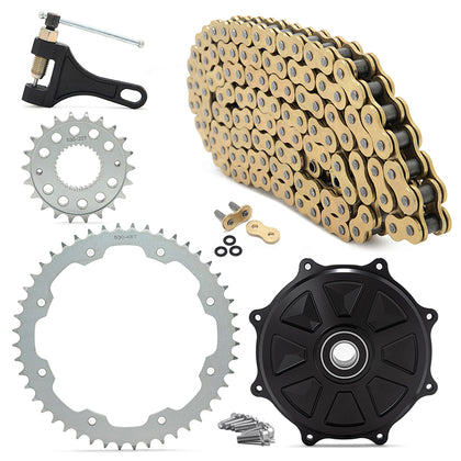 Chain Drive Sprocket Conversion Kit for Harley Touring Twin Cam & M8 2009-Up