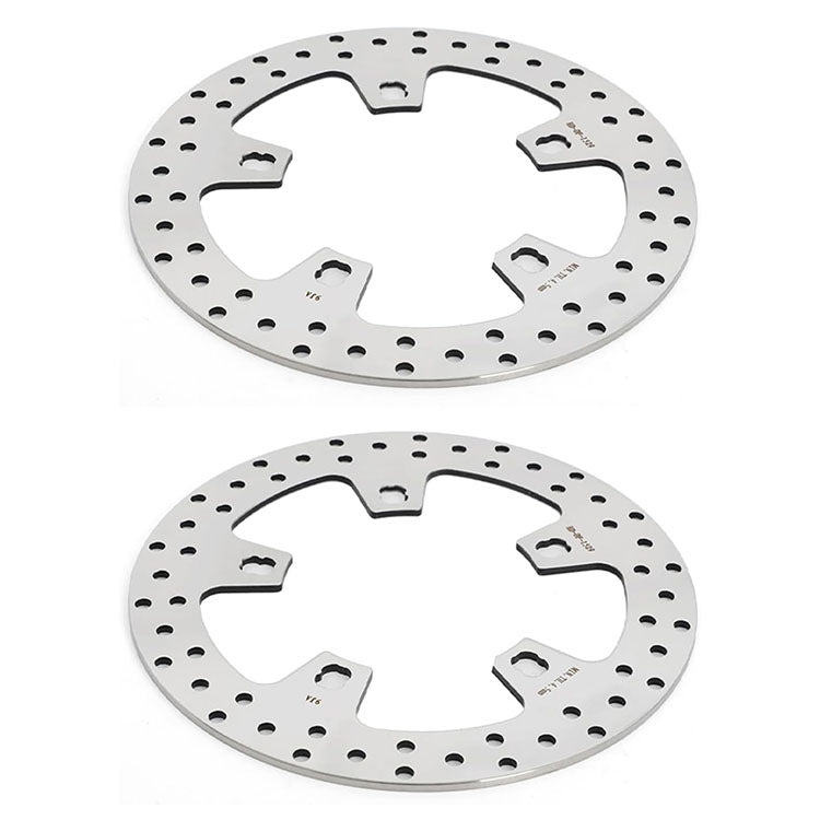 For Harley Davidson Touring FLHX Street Glide 2014-2023 / FLHXSE CVO Street Glide 2021-2022 11.8 Inch Front Rear Brake Rotors Pads