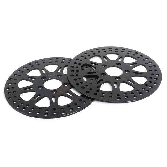 For Harley FLFB Fat Boy / FLFBS Fat Boy 114 / FLSL Softial Slim / FLDE Deluxe / FXBB Street Bob 2018-2023 11.8 Front 11.5 Rear Brake Rotors