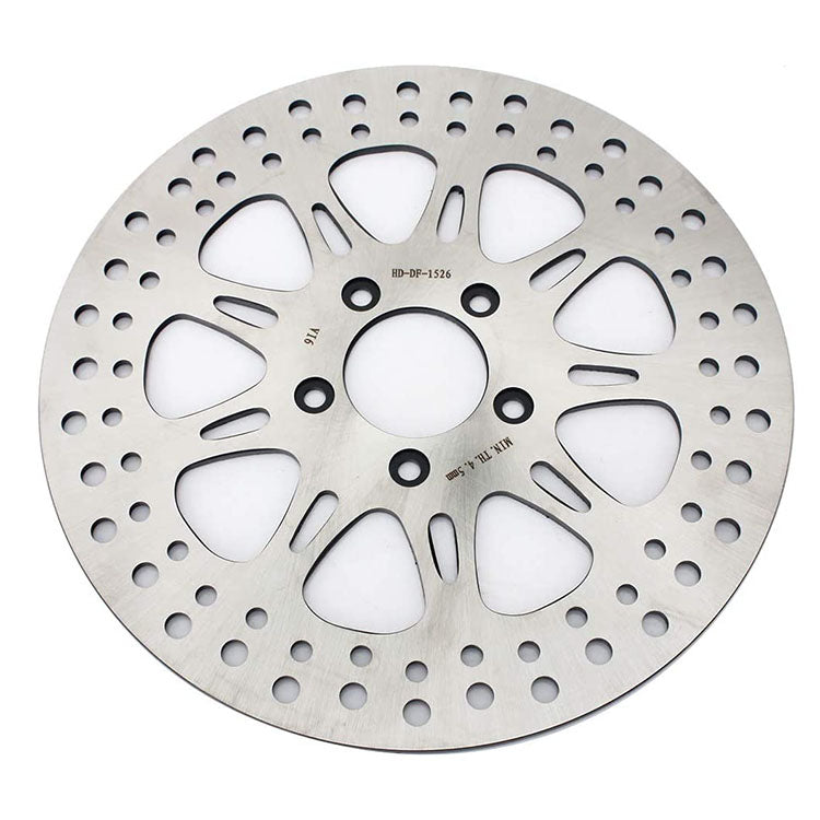 For Harley Sportster XL883L XL1200T SuperLow / XL1200C Custom / XL1200X Forty Eight 2014-2023 11.8 Front 10.2 Rear Brake Rotors Pads