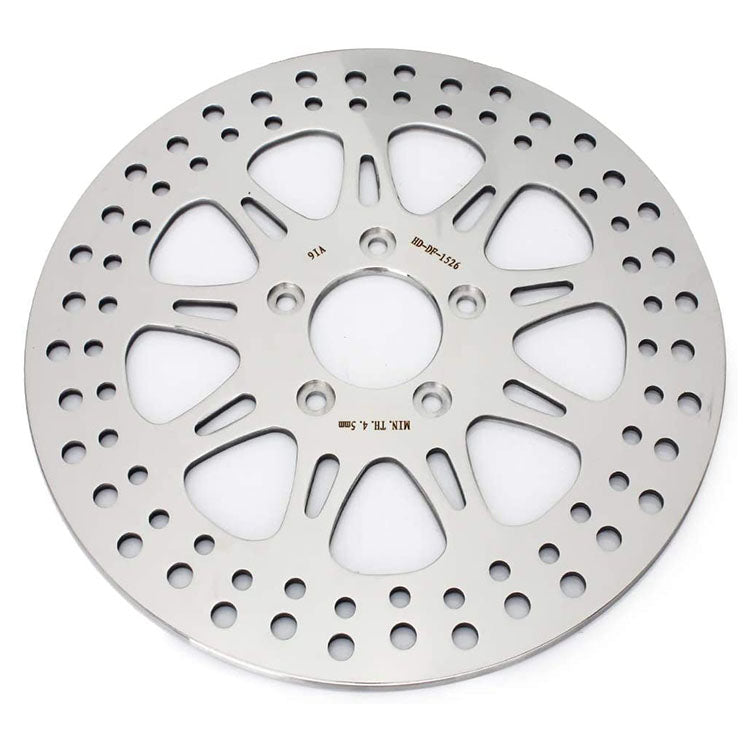 For Harley Sportster XL883L XL1200T SuperLow / XL1200C Custom / XL1200X Forty Eight 2014-2023 11.8 Front 10.2 Rear Brake Rotors Pads
