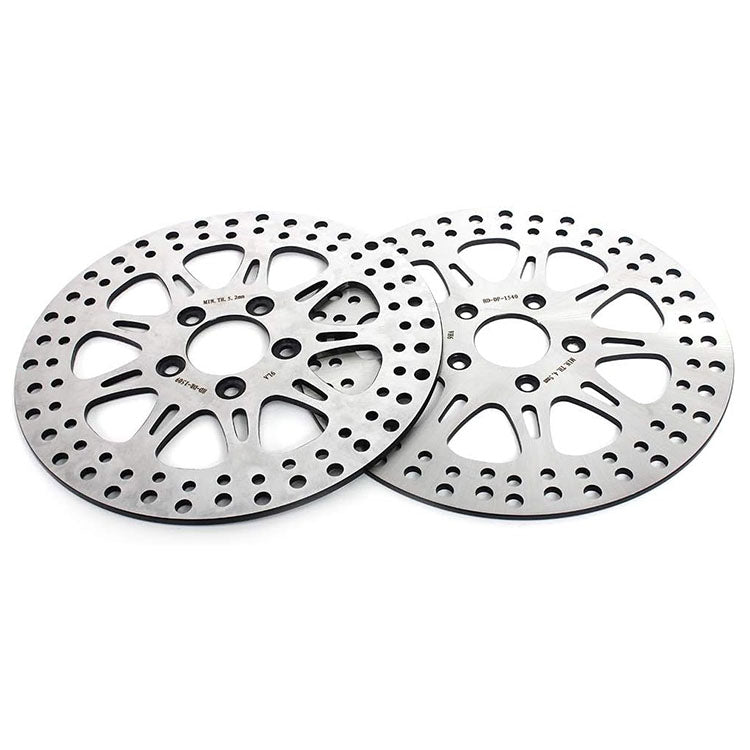 For Harley FXSTS FXSTSi Softail Springer 2000-2005 11.5 Inch Front Rear Brake Rotors Pads