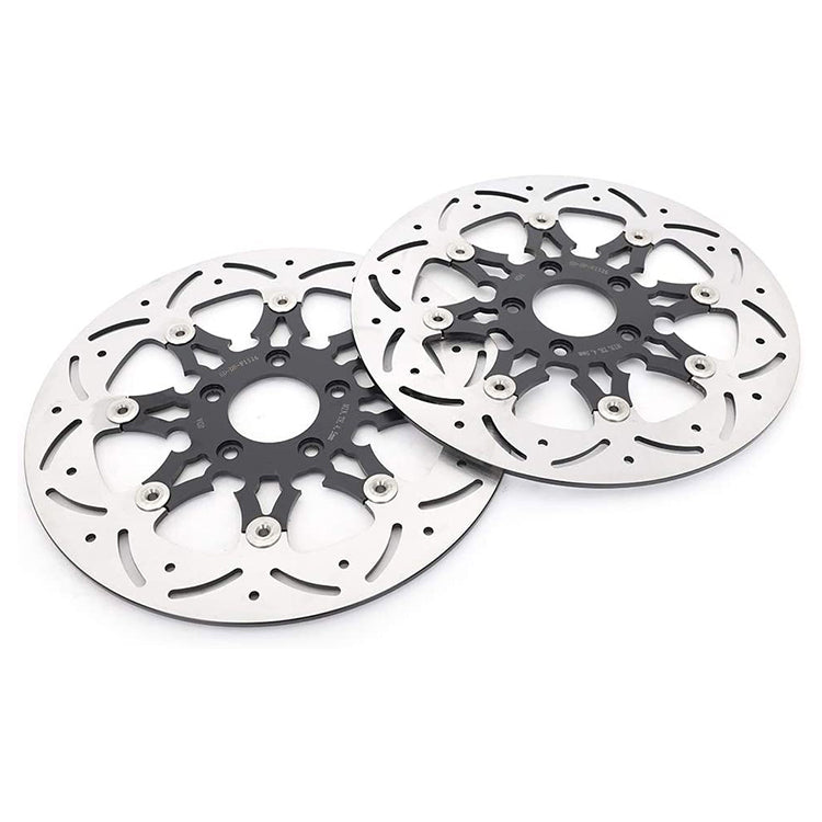 For Harley Touring FLHX Street Glide / FLHTCU Ultra Classic Electra Glide 2008-2013 11.8 Inch Front Rear Brake Rotors Pads