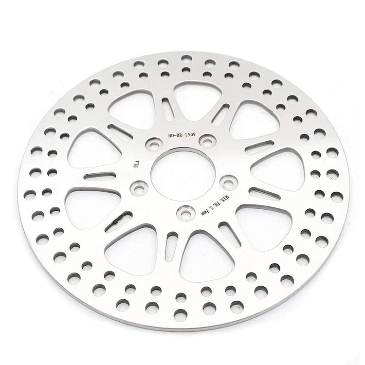 For Harley FXDB Street Bob 2008-2023 / FXDC Super Glide Custom 2008-2014 / FXDL LOW Rider 2008-2009 11.8 Front 11.5 Rear Brake Rotors Pads