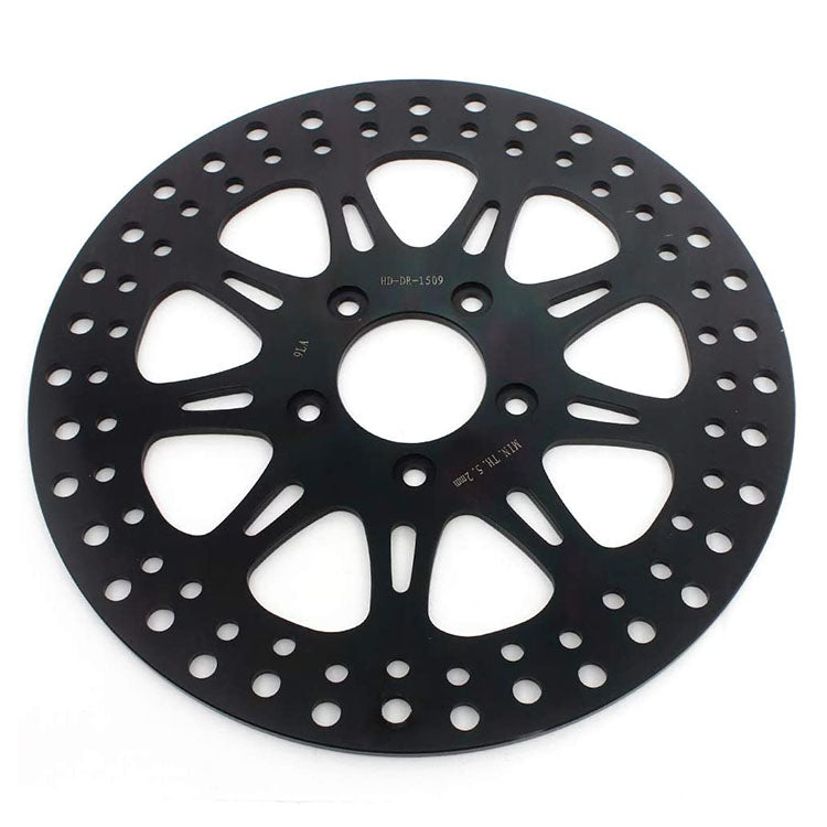 For Harley FXDB Street Bob 2008-2023 / FXDC Super Glide Custom 2008-2014 / FXDL LOW Rider 2008-2009 11.8 Front 11.5 Rear Brake Rotors Pads
