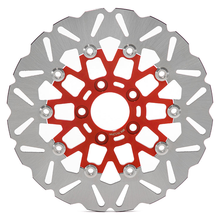 For Harley Davidson Touring FLHX Street Glide 2014-2023 / FLHXSE CVO Street Glide 2021-2022 11.8 Inch Front Rear Brake Rotors Pads