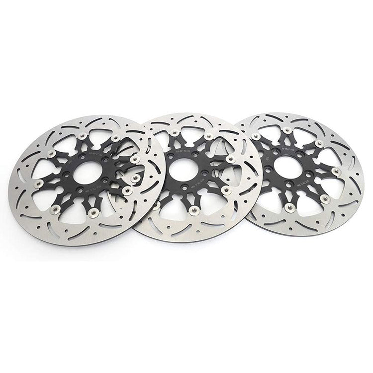 For Harley Dyna FXDBC Street Bob LTD 2016 / FXDF Fat Bob 2008-2017 / FXDL Low Rider 2014-2017 11.8 Front 11.5 Rear Brake Rotors Pads
