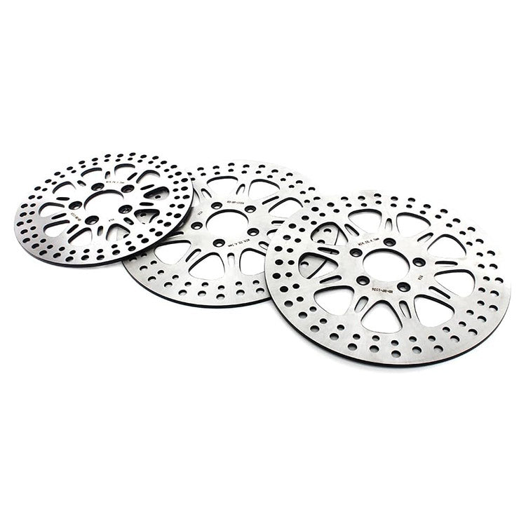 For Harley Sportster XL1200CX Roadster 2016-2023 11.8 Front 10.2 Rear Brake Rotors Pads