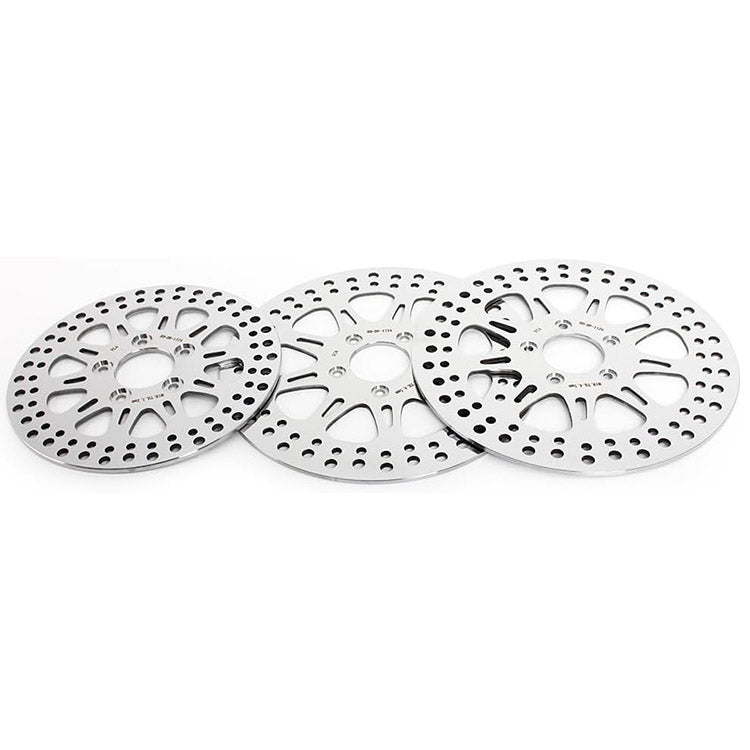 For Harley Sportster XL1200CX Roadster 2016-2023 11.8 Front 10.2 Rear Brake Rotors Pads