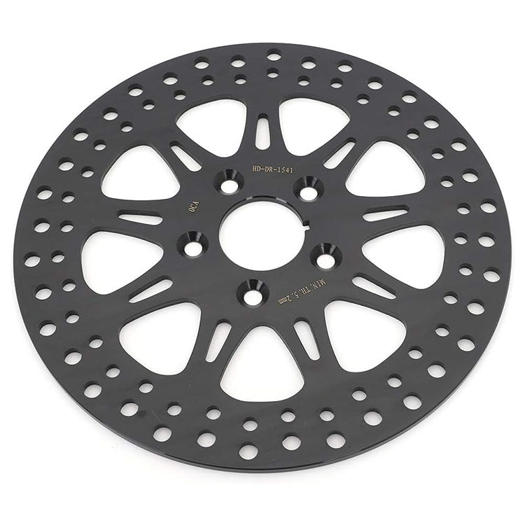 For Harley Sportster XLH883 XLH1100 XLH1200 XLX1100 (Steel Hub) Late 1987-1999 11.5 Inch Front Rear Brake Rotors Pads