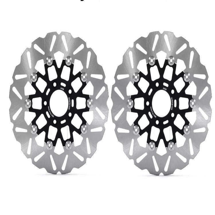 For Harley Touring FLHX Street Glide / FLHTCU Ultra Classic Electra Glide 2008-2013 11.8 Inch Front Rear Brake Rotors Pads