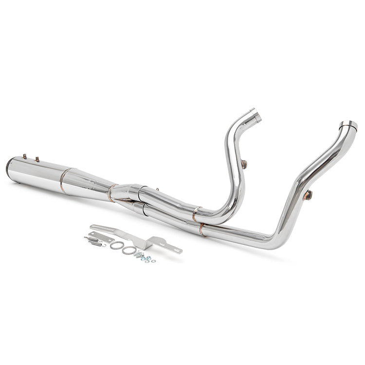 Mufflers Exhaust Pipes 2 into 1 for Harley Milwaukee Eight M8 Touring Street Road Electra Glide Road King 2017-Up