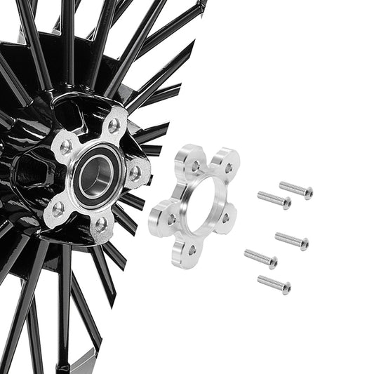 Aluminum Wheel Flange Kit For Harley Davidson Touring Street Glide, Road Glide, Road King, Ultra Limited