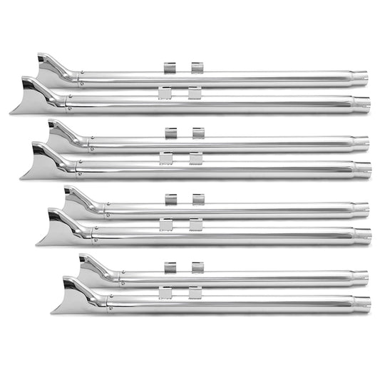 33" 36" 39" 42" Fishtail Mufflers Exhaust Pipes Dual for Harley-Davidson Touring Electra Glide / Street Glide / Road Glide / Road King / Tour Glide 1995-2016