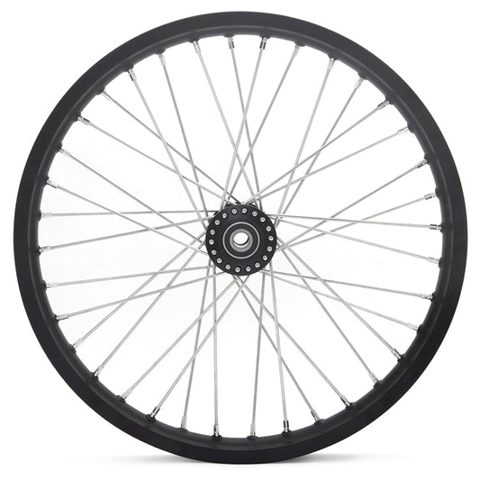 21x1.85 Universal Front Spoked Spool Hub Wheel Rim for Harley Chopper With 3/4  Inch Axle