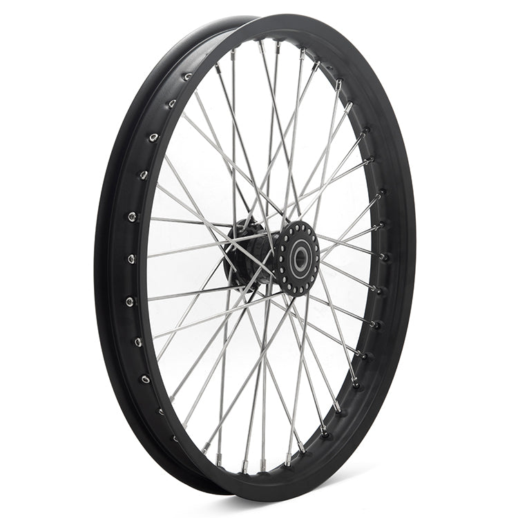 21x1.85 Universal Front Spoked Spool Hub Wheel Rim for Harley Chopper With 3/4 Inch Axle