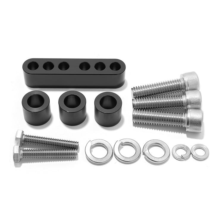 3/4 Inch Driver Floorboard Spacer Extension Kit For Harley Touring 1992-2008 FLHT FLHR FLHX