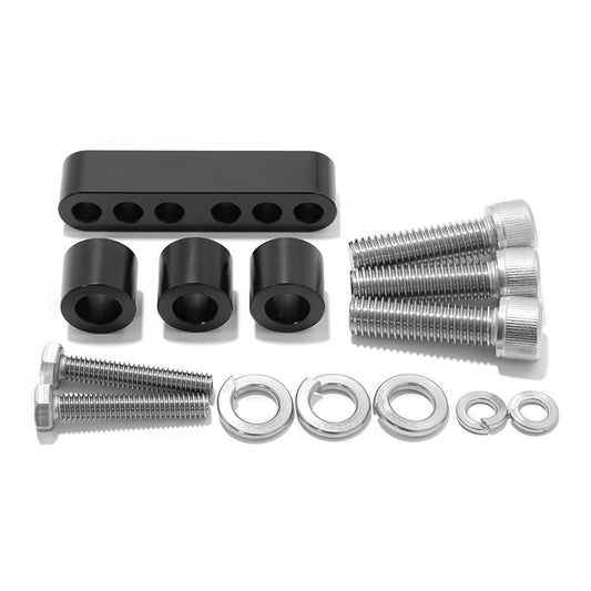 3/4 Inch Driver Floorboard Spacer Extension Kit For Harley Touring 1992-2008 FLHT FLHR FLHX
