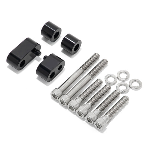 3/4" Driver Floorboard Spacer Extension Kit For Harley Touring Electra Road Street Glide Road King 09-23