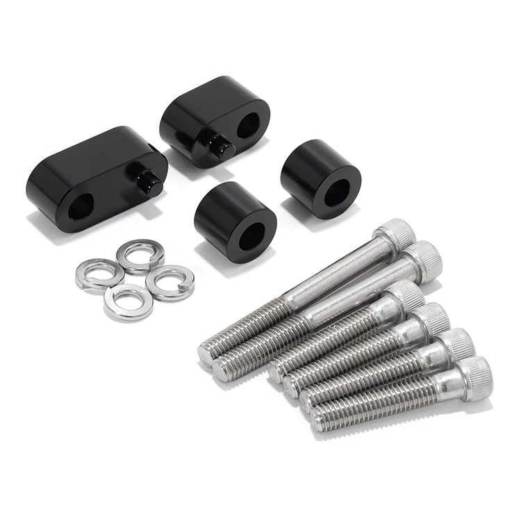 3/4 Inch Driver Floorboard Spacer Extension Kit For Harley Touring Electra Road Street Glide Road King 09-24