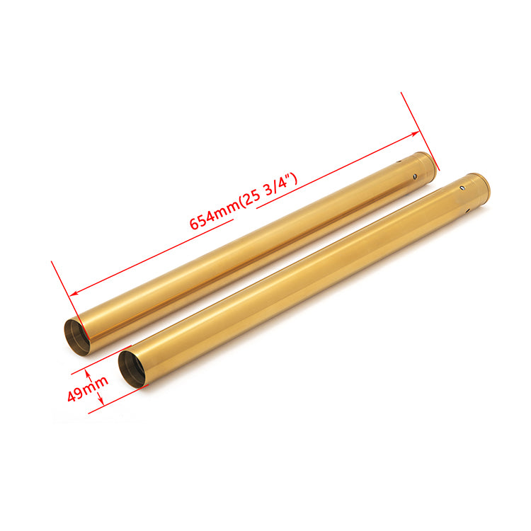 49MM Fork Tubes +2 Inch for Harley Softail FLDE FLHC FLSL FXBB FXBR FXLR FXST 2018-2024