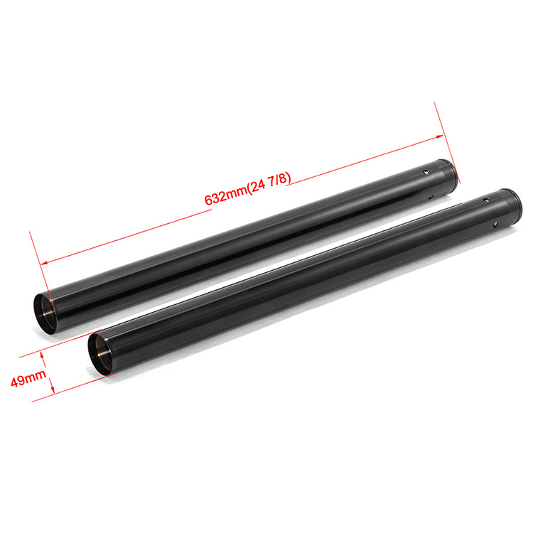 49MM Inner Fork Tubes +2 Inch for Harley Touring Electra Glide / Street Glide / Road Glide / Road King 2017-2024 OEM 45500341