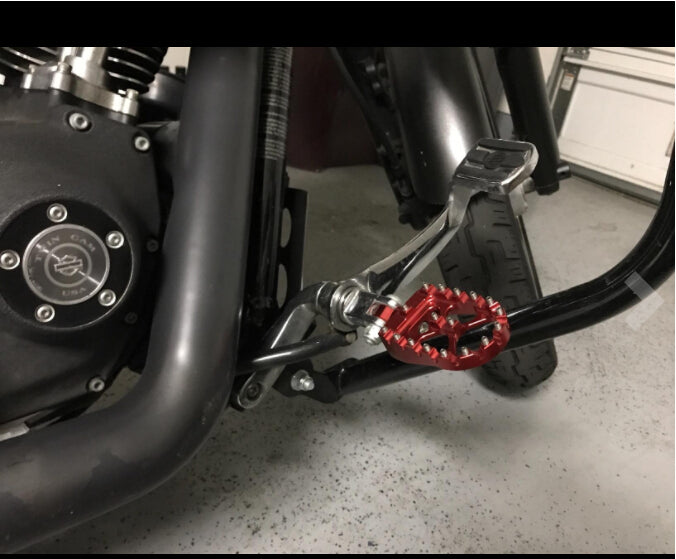 Footpegs Foot Pegs for Harley Davidson Sportster 2000-Up / Dyna 1993-2017