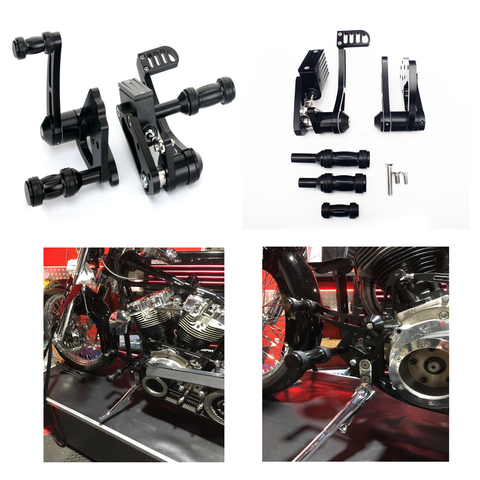 Forward Controls Footpegs for Harley Touring FLH FLHS FLHT FLHC FLHTC FLHX FLHFB Electra Glide / Tour Glide / Wide Glide