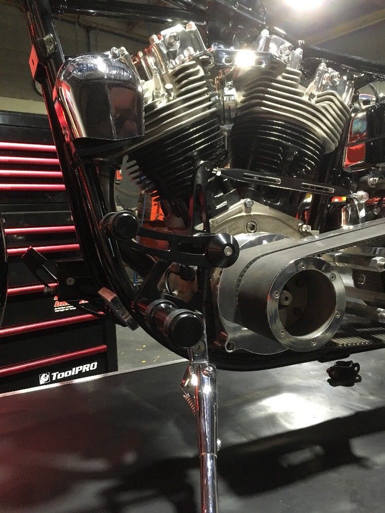 Forward Controls Footpegs for Harley-Davidson Wide Glide / Fat Bob / Low Glide / Sport Glide / Sturgis / Super Glide
