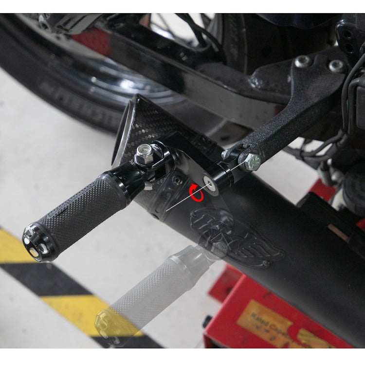 Aluminum Foot Peg Extensions Footpegs Male Mount for Harley Davidson Sportster Softail Dyna