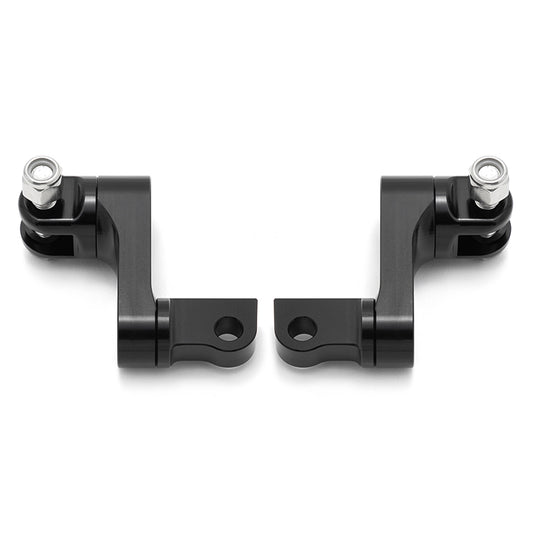 Aluminum Foot Peg Extensions Footpegs Male Mount for Harley Davidson Sportster Softail Dyna