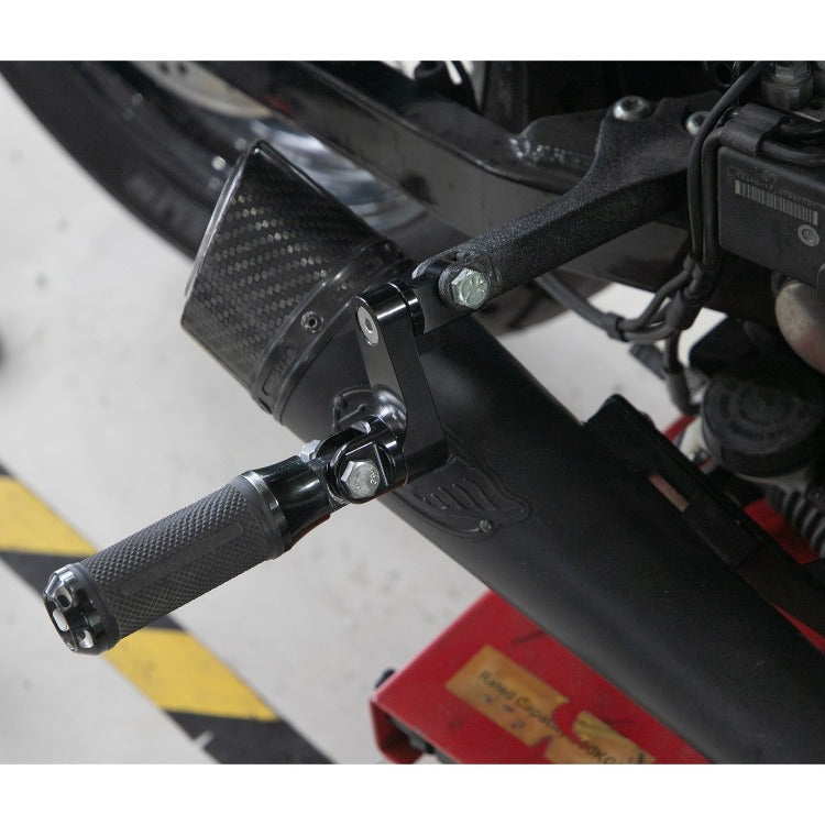 Aluminum Foot Peg Extensions Footpegs Male Mount for Harley Davidson Sportster Softail Dyna