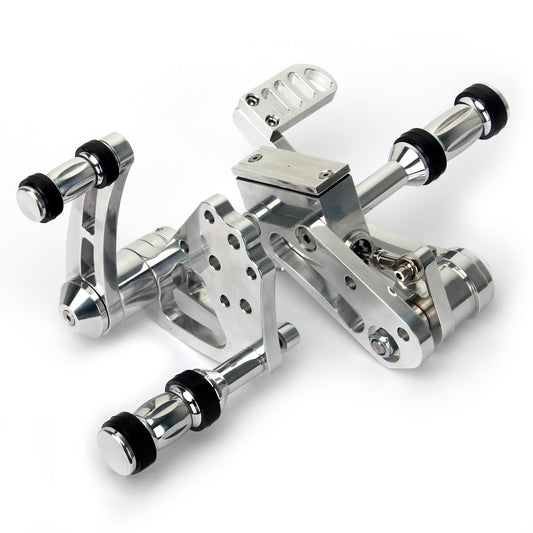Forward Controls Footpegs for Harley-Davidson Wide Glide / Fat Bob / Low Glide / Sport Glide / Sturgis / Super Glide
