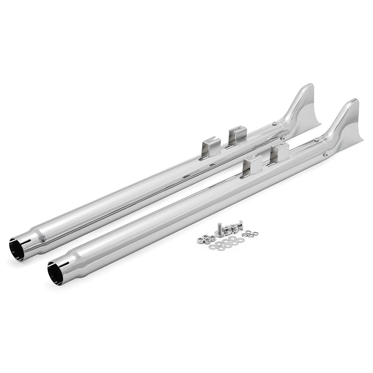 33" 36" 39" 42" Fishtail Mufflers Exhaust Pipes Dual for Harley-Davidson Touring Electra Glide / Street Glide / Road Glide / Road King / Tour Glide 1995-2016