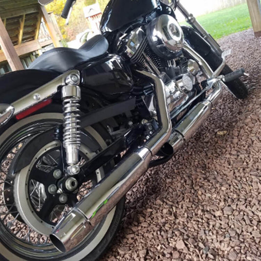 3" Slip On Mufflers Exhaust Pipes for Harley Sportster XL1200 XL883 2014-2020