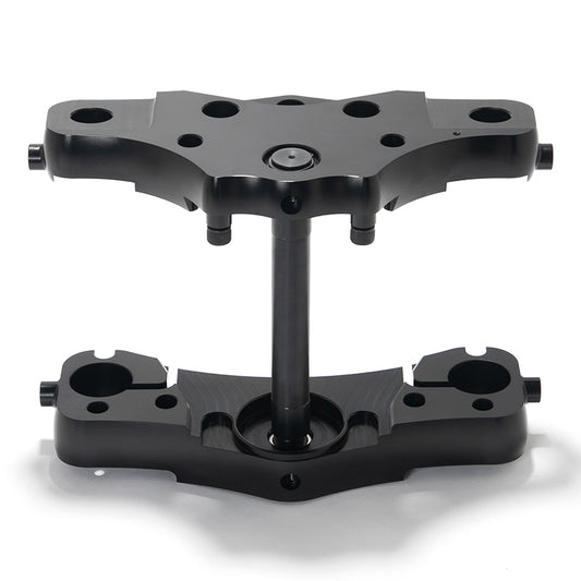 11 Degrees Raked Triple Trees Kit for Harley Touring Electra Glide / Road Glide / Street Glide FLT, FLHT, FLHX, FLTR 1997-2013 (except Road King) 21" 23" 26" Front Wheels