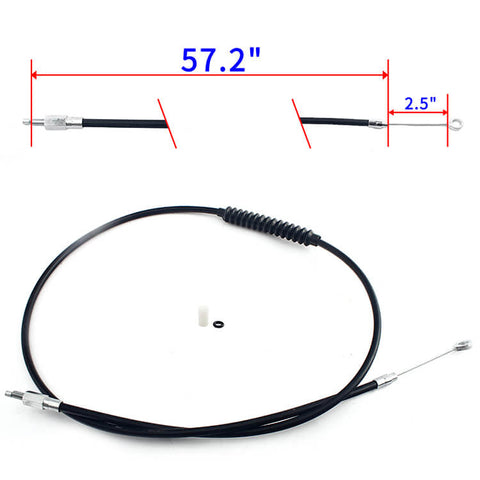 PVC and Stainless Steel Clutch Cable Line for Sportster XL1200C Custom 1996-1999