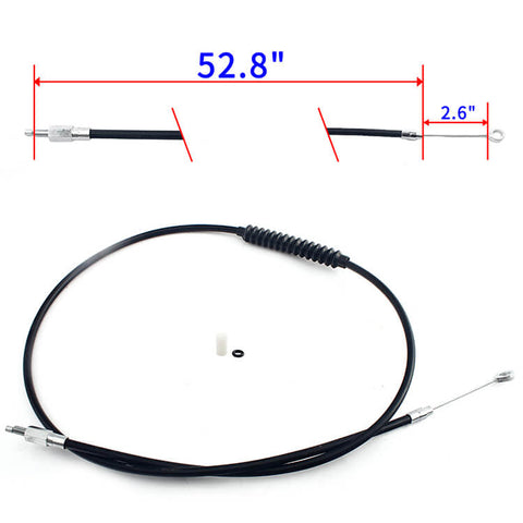 PVC and Stainless Steel Clutch Cable Lines for Harley Davidson Sportster XL883C Custom 2000-2003
