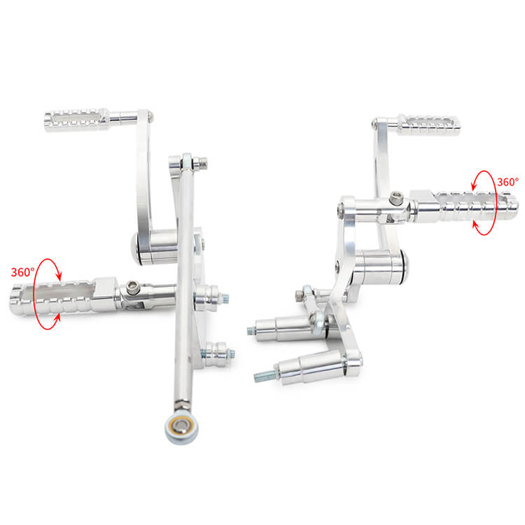 Forward Control Footpegs for Harley Davidson Street Bob (FXBB) / Low Rider (FXLR) 2018-2024