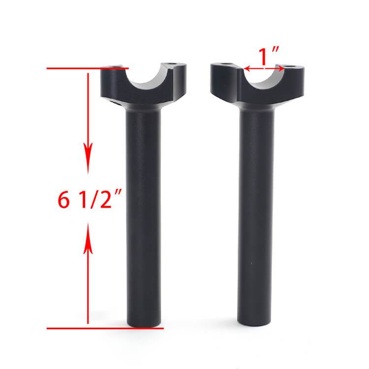 4.5'' 5.5'' 6.5'' 8.5'' Aluminum Handlebar Riser For Harley Sportster Dyna Softail - Custom Harley Parts