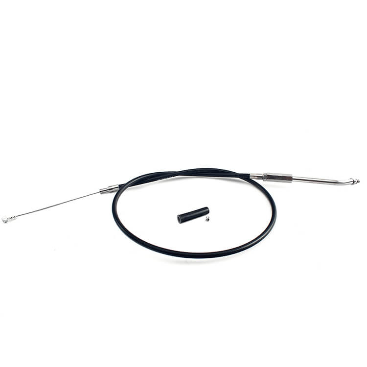 PVC and Stainless Steel Throttle and Idle Cable Lines For Harley Davidson XL1200C Custom 1996 - 2006