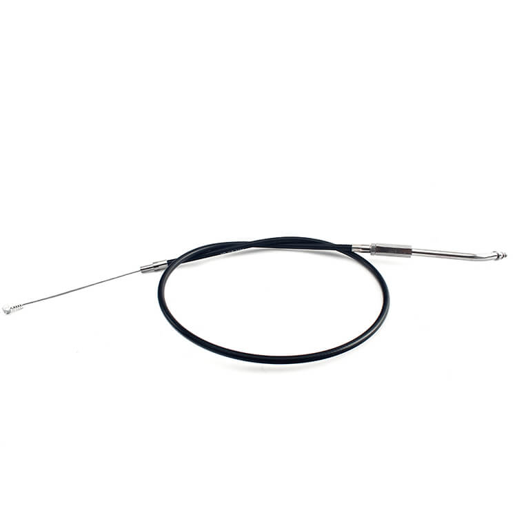 PVC and Stainless Steel Throttle and Idle Cable Lines For Harley Davidson XL1200C Custom 1996 - 2006
