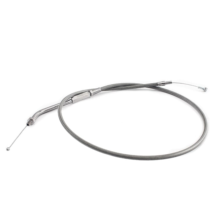 PVC and Stainless Steel Throttle and Idle Cable Lines For Harley Davidson Sportster XLH883 Hugger 1988-1995