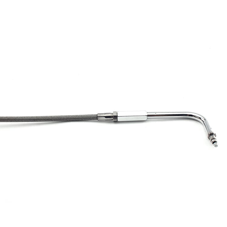 PVC and Stainless Steel Throttle and Idle Cable Lines for Harley DYNA FXD Super Glide 1999-2005